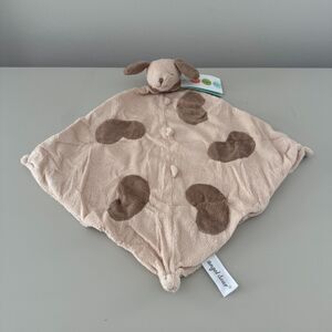 Angel Dear Puppy Lovey Tan Brown Security Blanket Dog NWT Soft Baby Plush